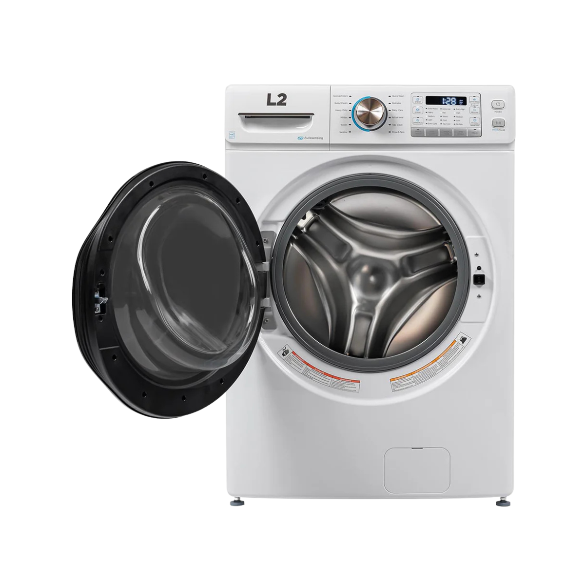 L2 White Front Load Washer (5.2 Cu. Ft) - LF52N3AWW
