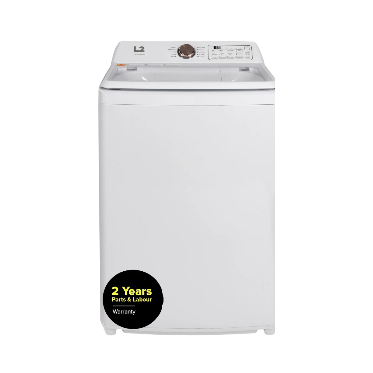 L2 White Top Load Electric Washer (4.7 Cu.ft) - LT47A3AWW
