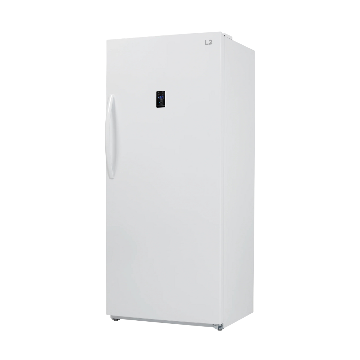 L2 White Upright Freezer and Convertible Fridge ( 17 Cu. Ft) - LRU17B6AWW