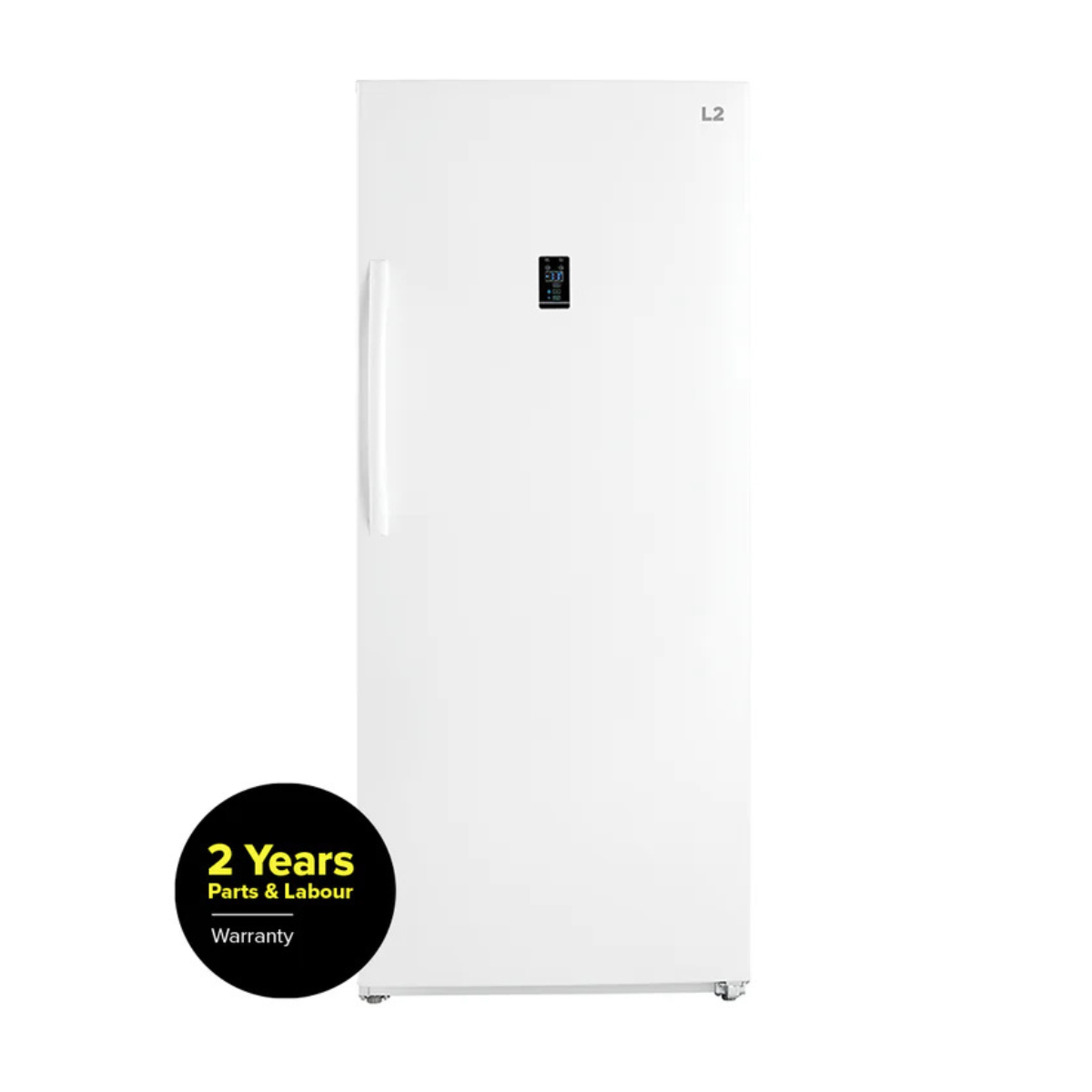 L2 White Upright Freezer and Convertible Fridge (21 Cu. Ft) - LRU21B6AWW