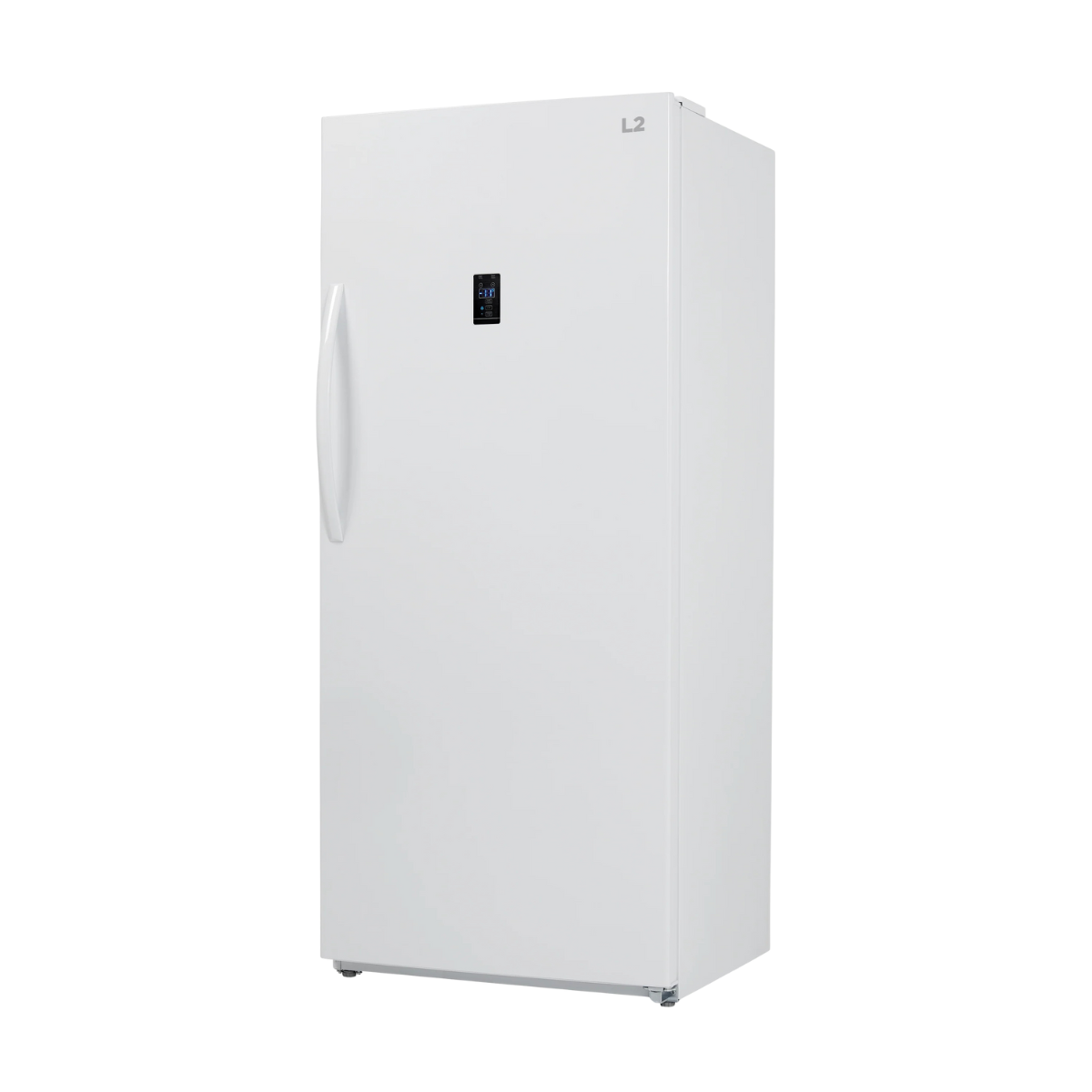 L2 White Upright Freezer and Convertible Fridge (21 Cu. Ft) - LRU21B6AWW