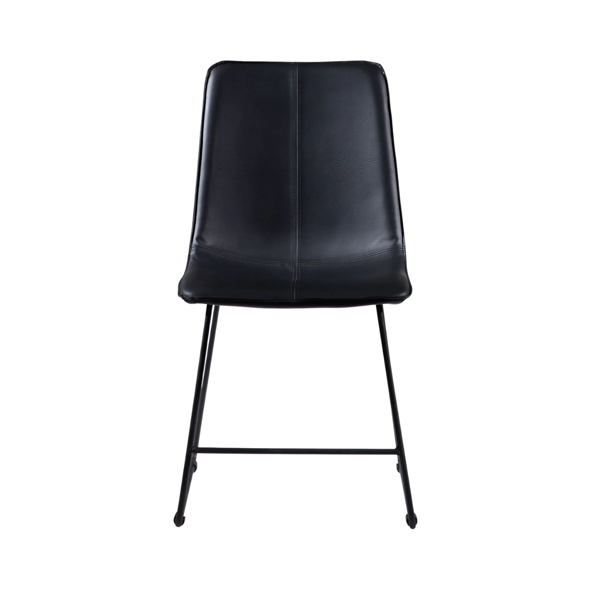 Leo 5-Piece Dining Set - Brown Cherry, Black