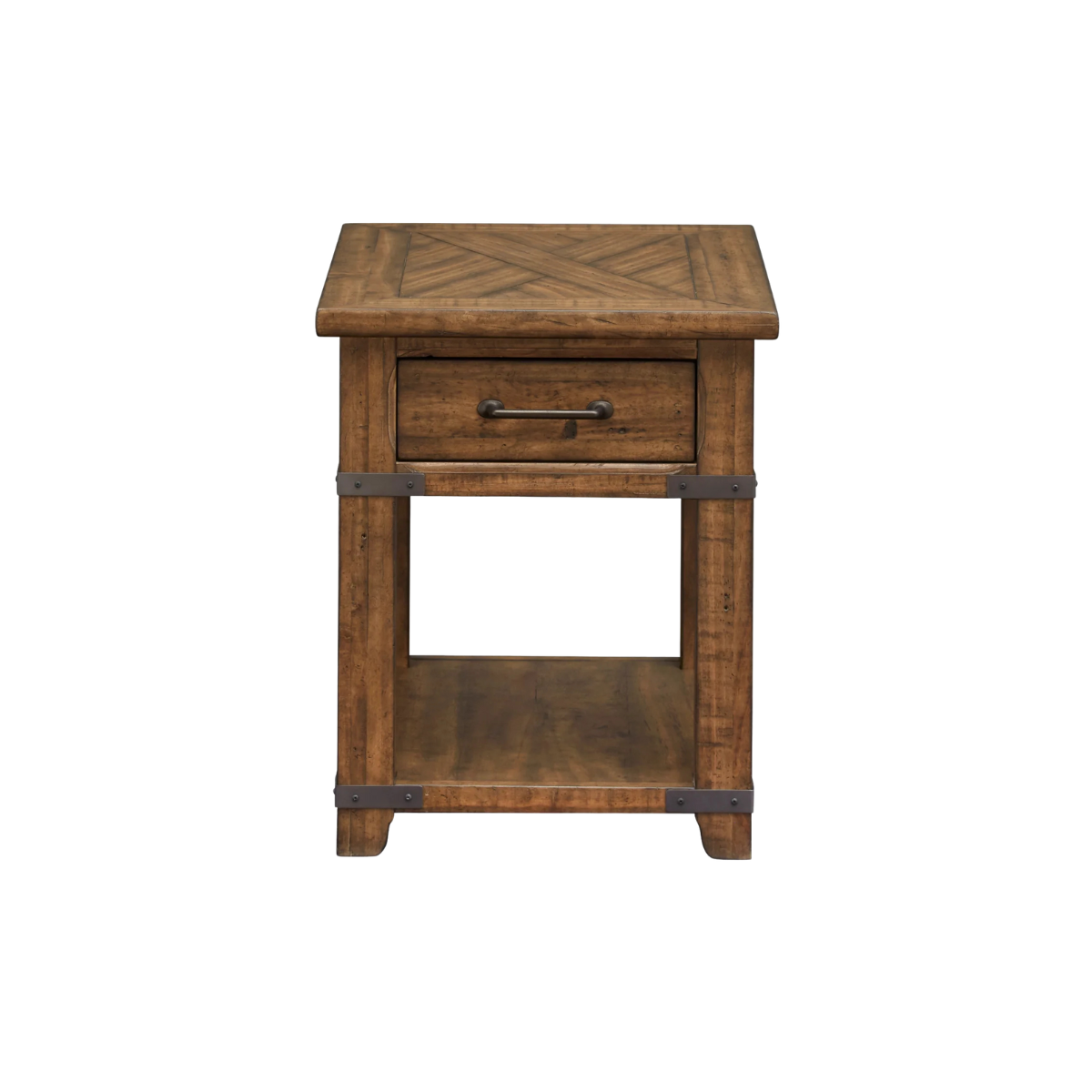London 22" End Table - Natural Pine