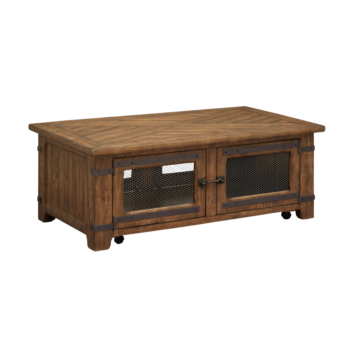 London 50" Lift-Top Coffee Table - Natural Pine