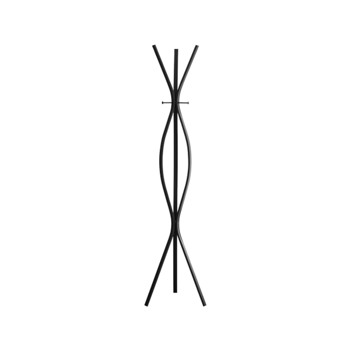 Monarch Metal Coat Rack - Black