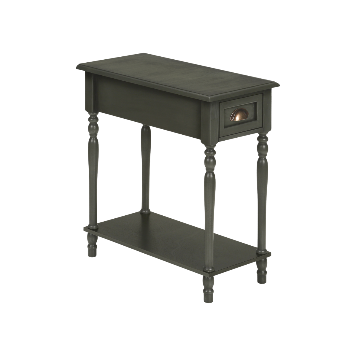 Monarch Specialties 24" Side Table - Dark green
