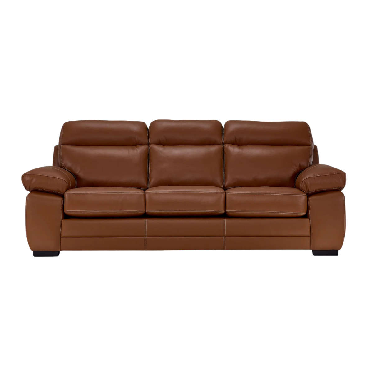 Morrison II Leather Sofa - Cognac