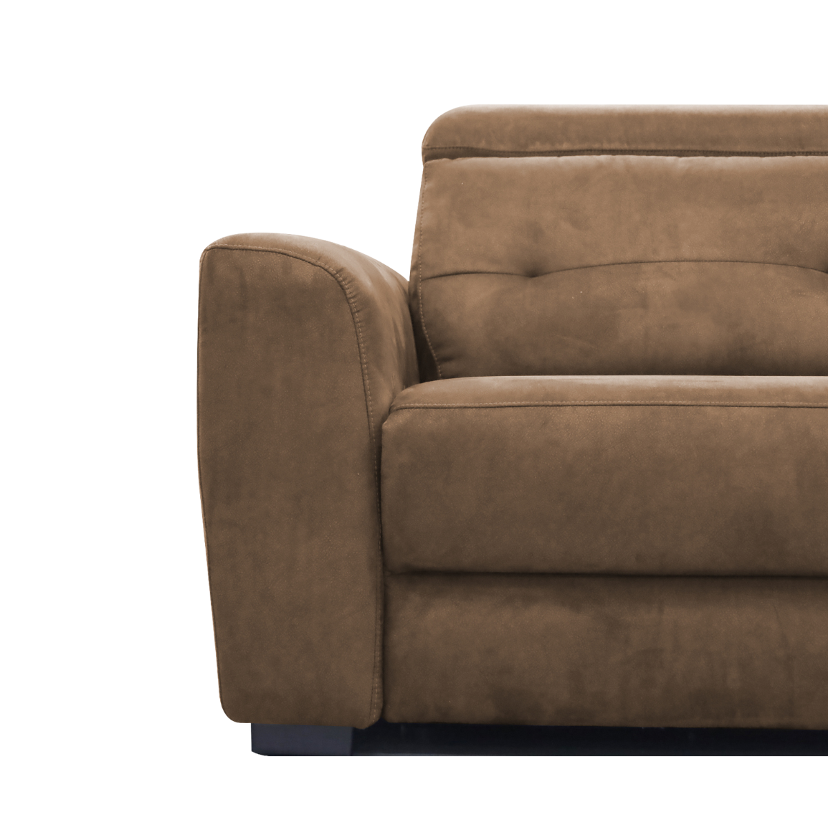 Parker Chaisse Sectional With 4 Piece Power Recliner - Tobacco