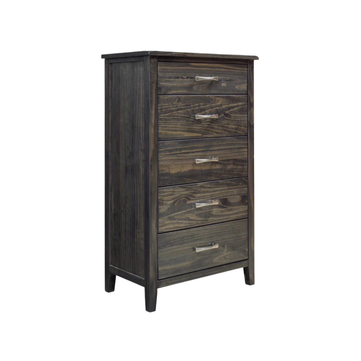 Scarlett 5-Drawer Chest – Brindle Brown