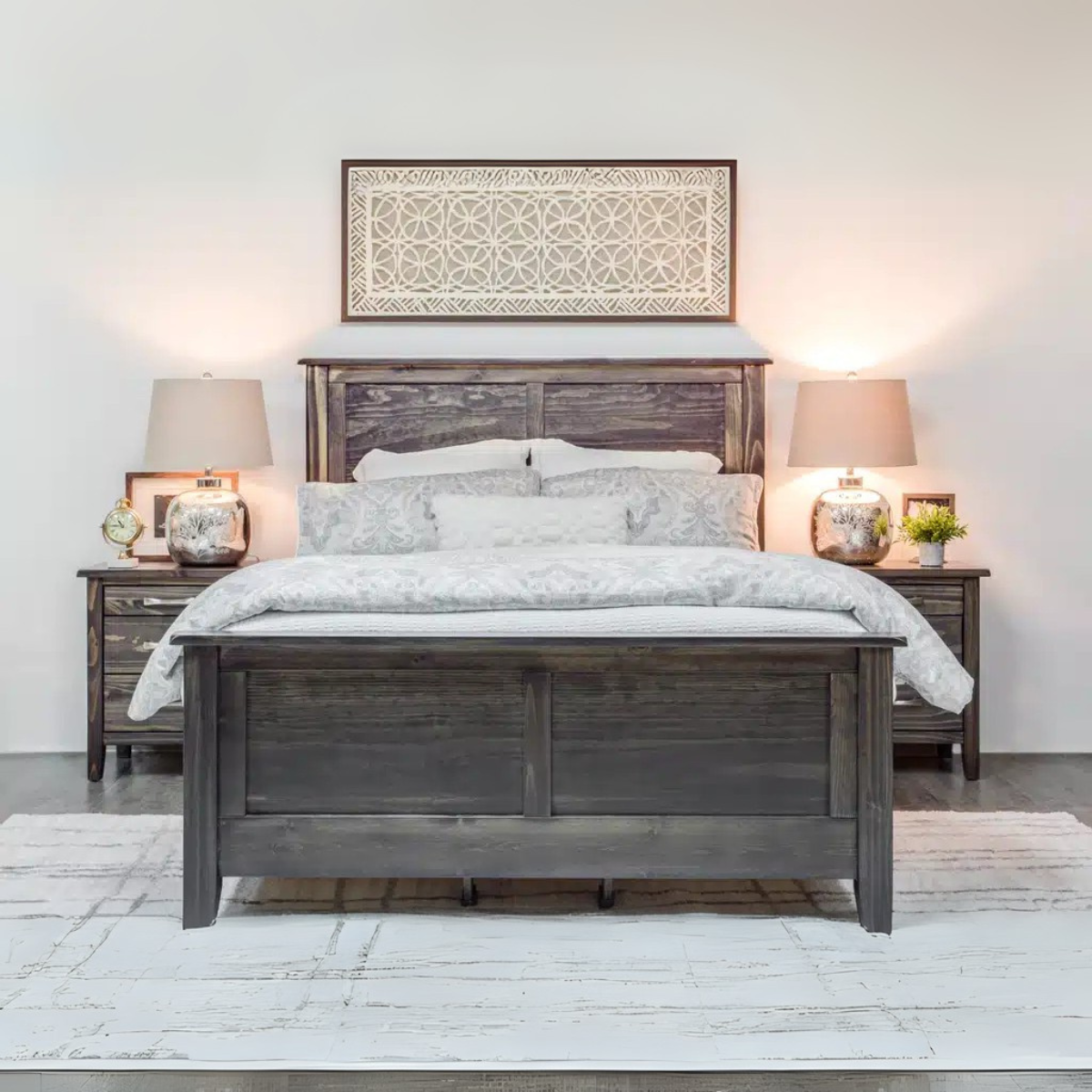 Scarlett 5-Piece Queen Bedroom Set – Brindle Brown