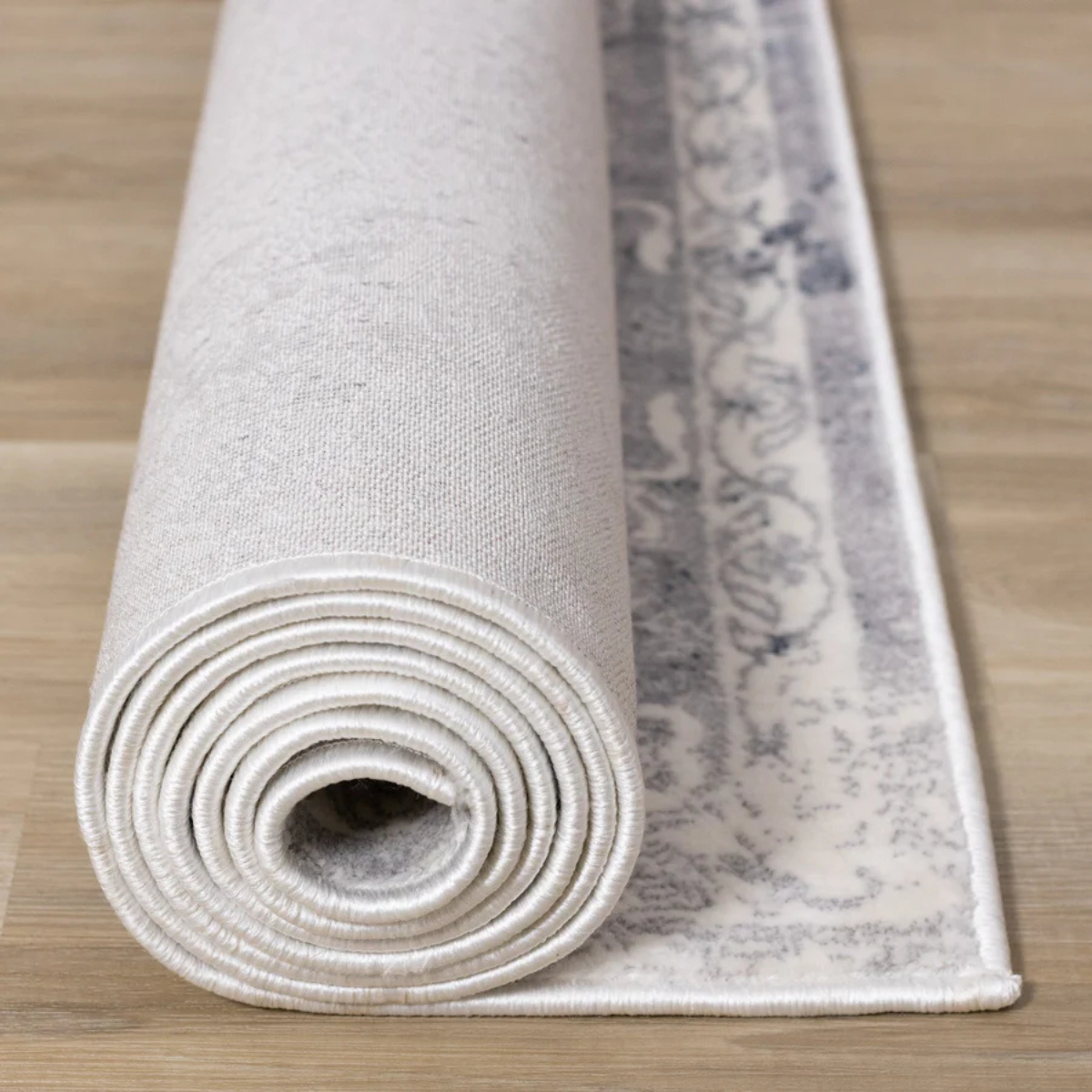 Sidra Transitional Area Rug 6'x8' - Blue Grey