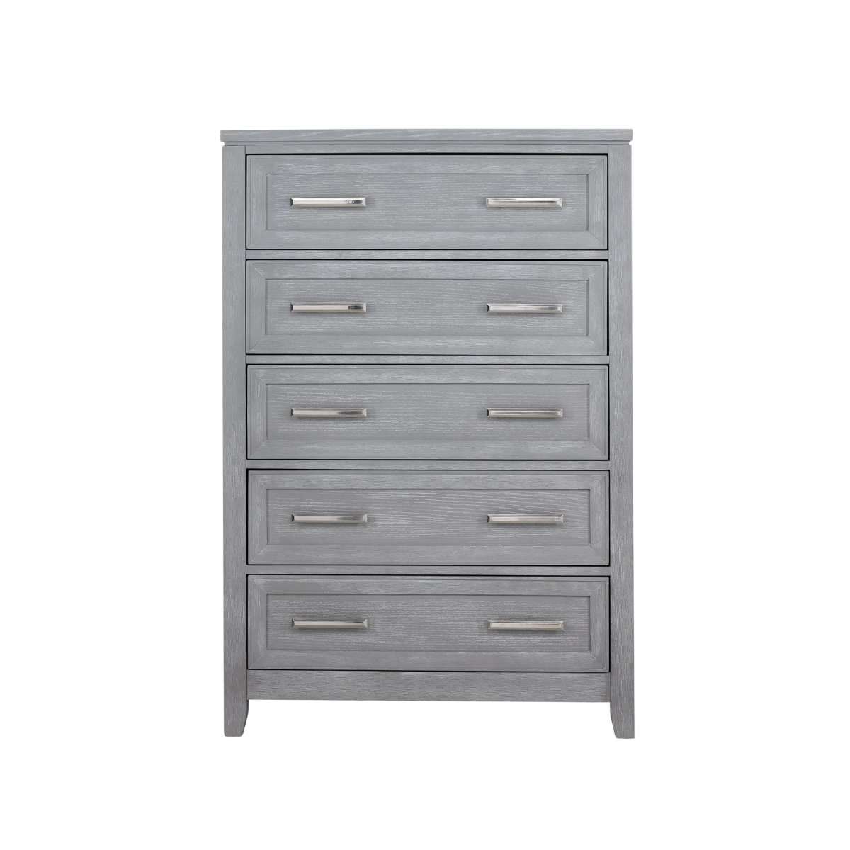 Silverstone 5-Drawer Chest - Mist Grey