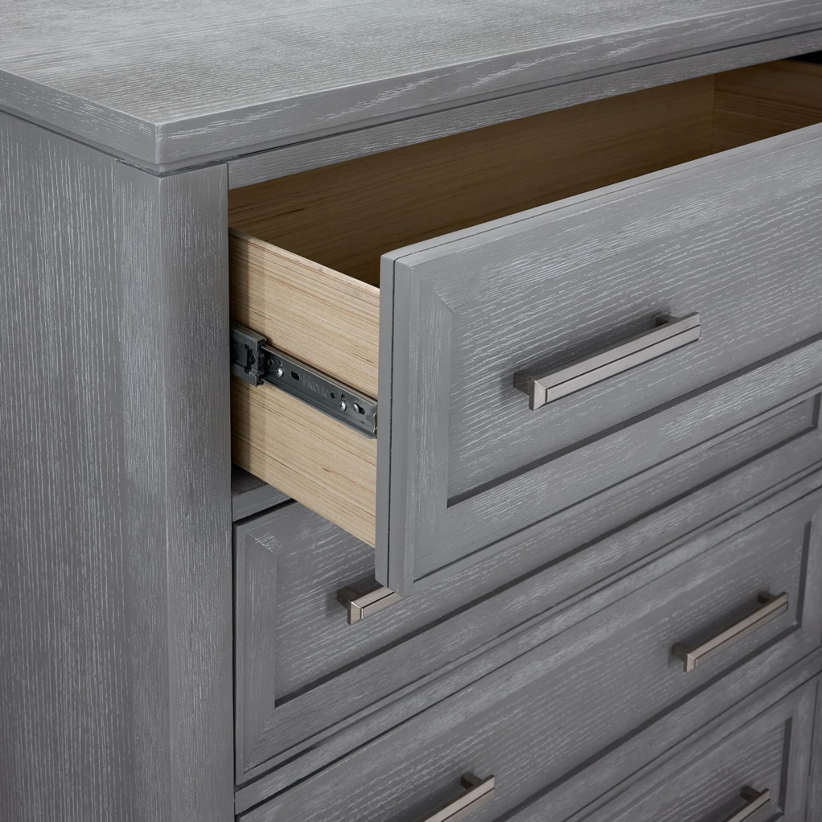Silverstone 5-Drawer Chest - Mist Grey