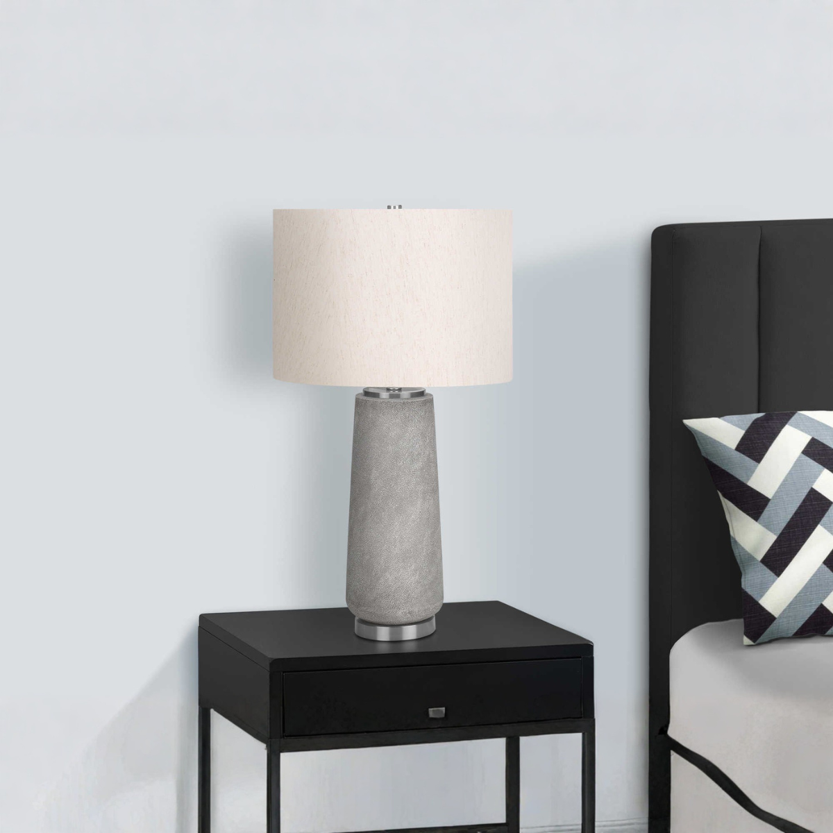 Table Lamp 29"- Grey