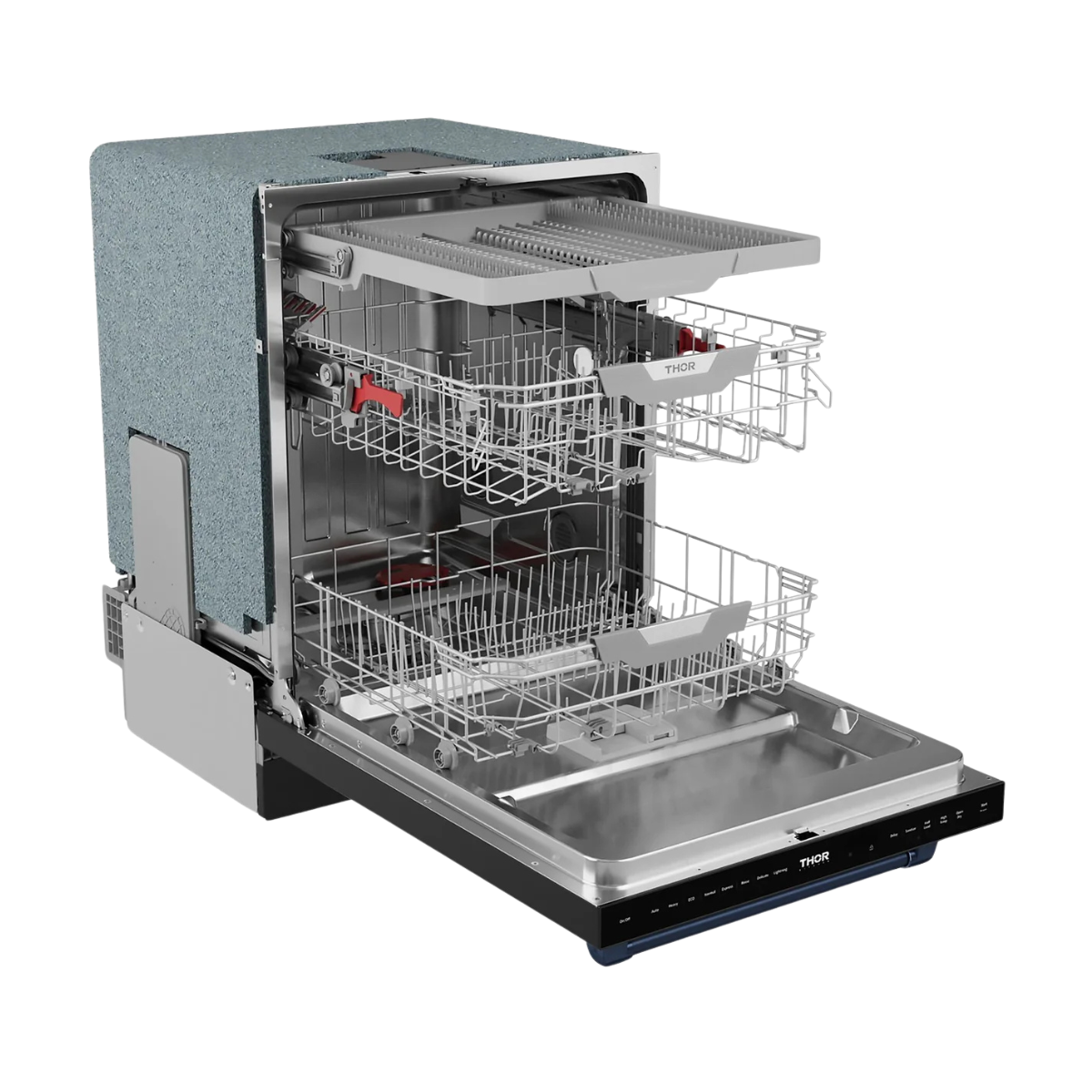 Thor Kitchen Black Stainless Steel Dishwasher | Gordon Ramsay Collection - DW24X8BA00-BLU