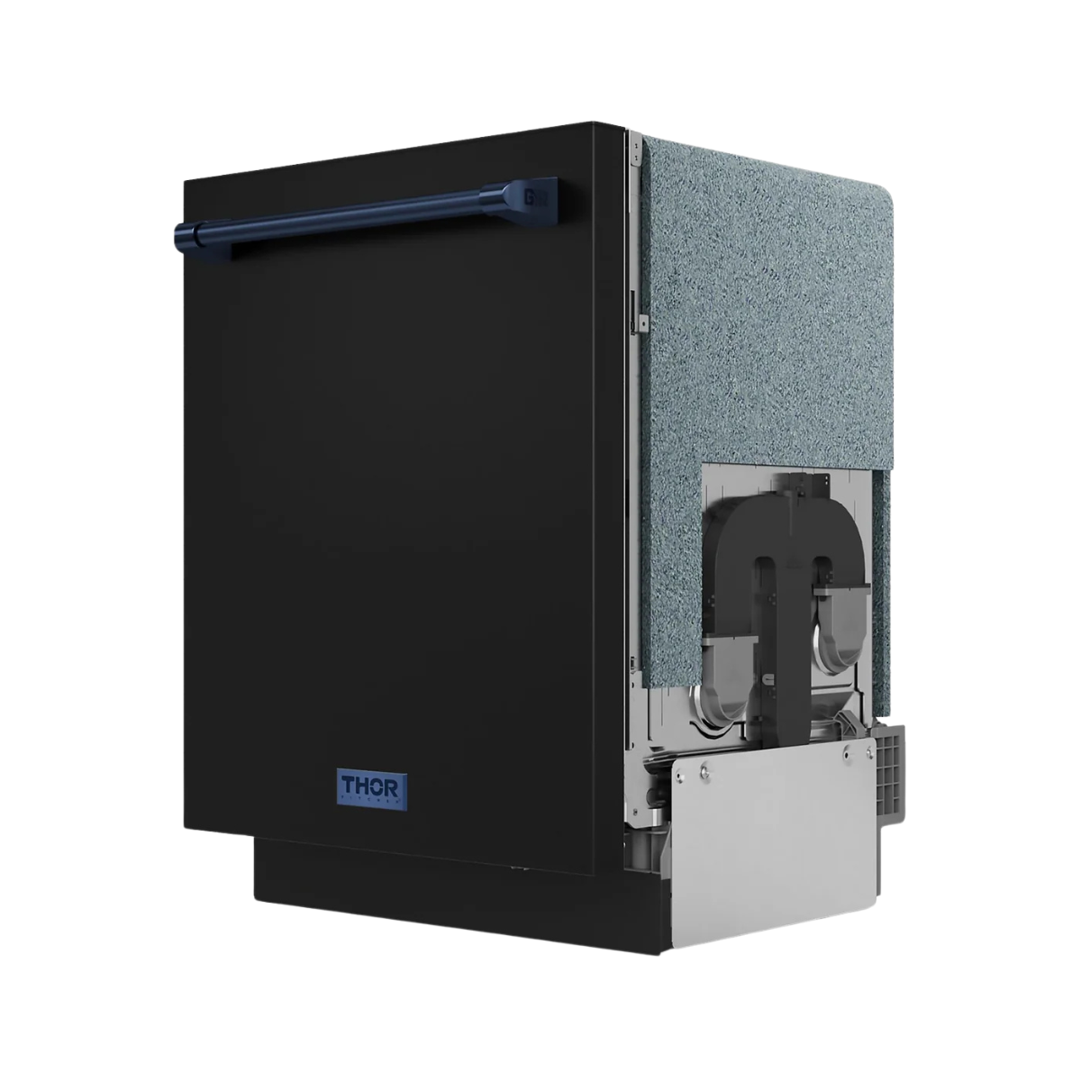 Thor Kitchen Black Stainless Steel Dishwasher | Gordon Ramsay Collection - DW24X8BA00-BLU