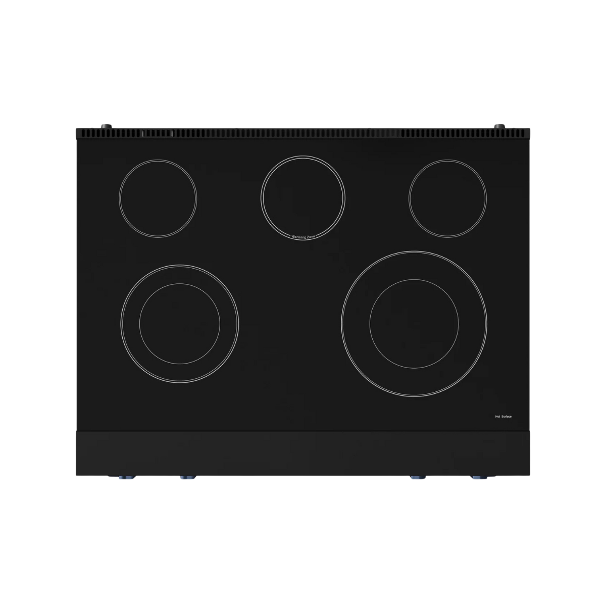 Thor Kitchen Black Stainless Steel Freestanding Professional Electric Range|Gordon Ramsay Series (6 cu.ft) - RSE36B-BLU