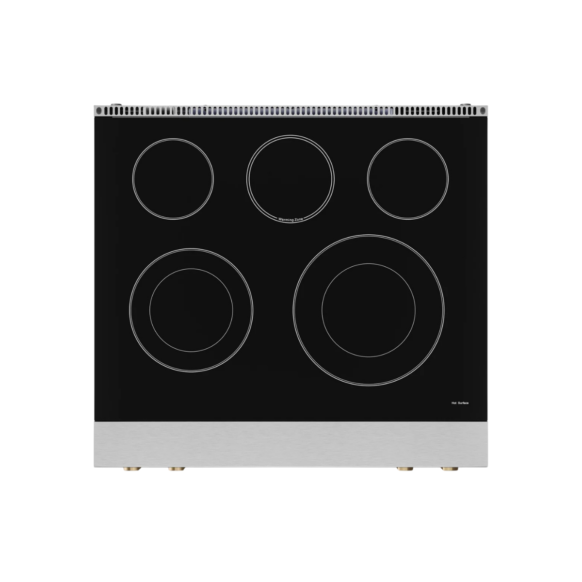 Thor Kitchen Stainless Steel Freestanding Professional Electric Range |Gordon Ramsay Series (4.55 cu.ft.) -RSE30-BRZ