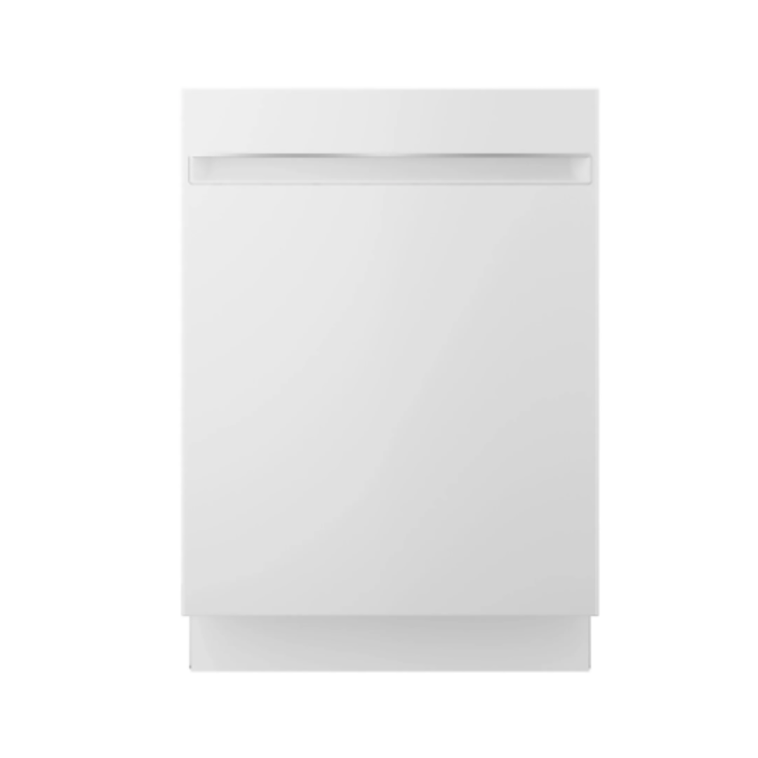 GE White Dishwasher with Clean Sensor (50 dBA)