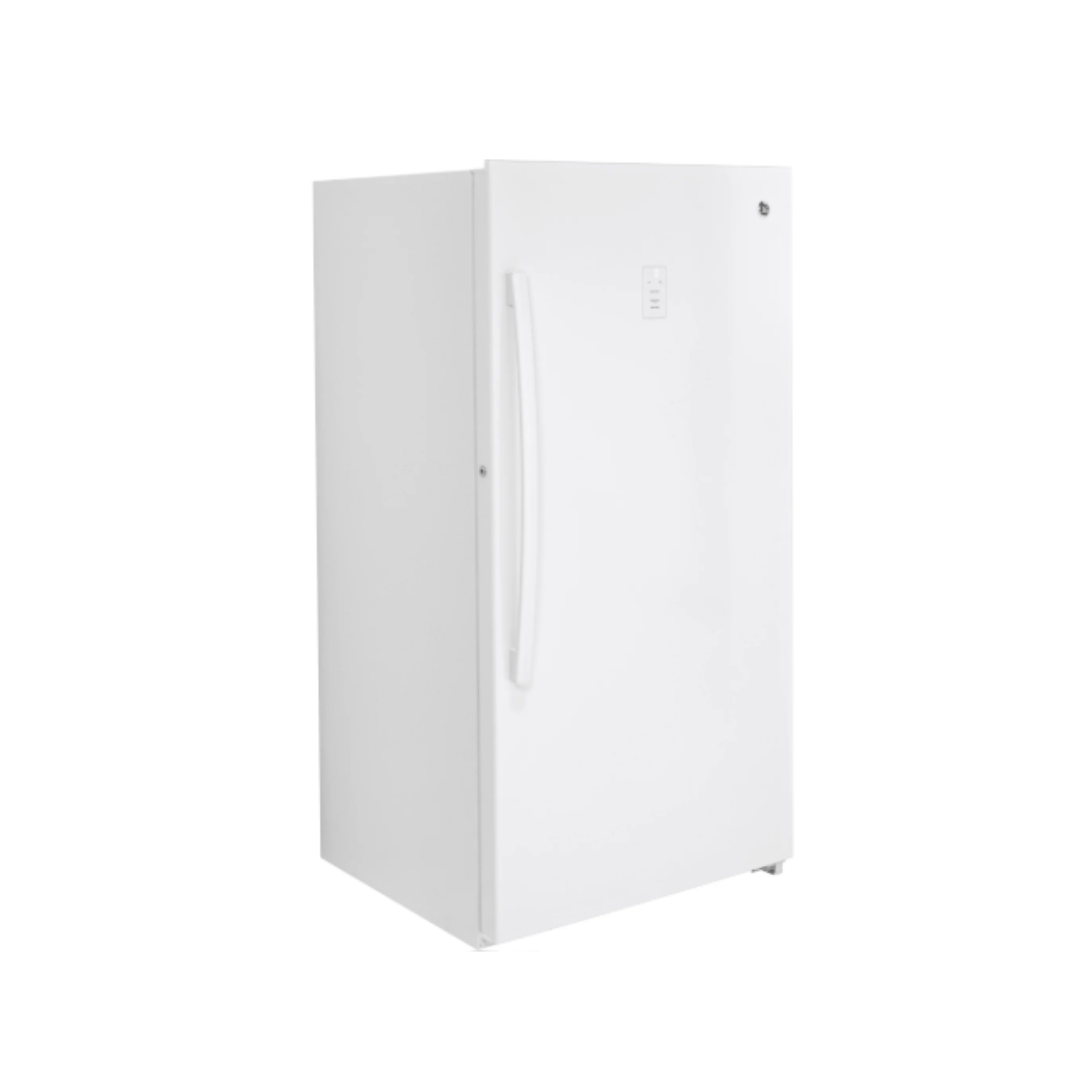 GE Congélateur vertical sans givre 17,3 pi³ blanc