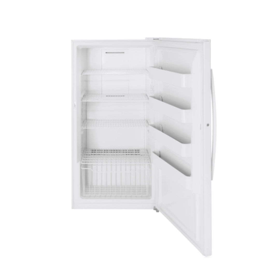 GE White Frost-Free Upright Freezer (17.3 Cu. Ft.)
