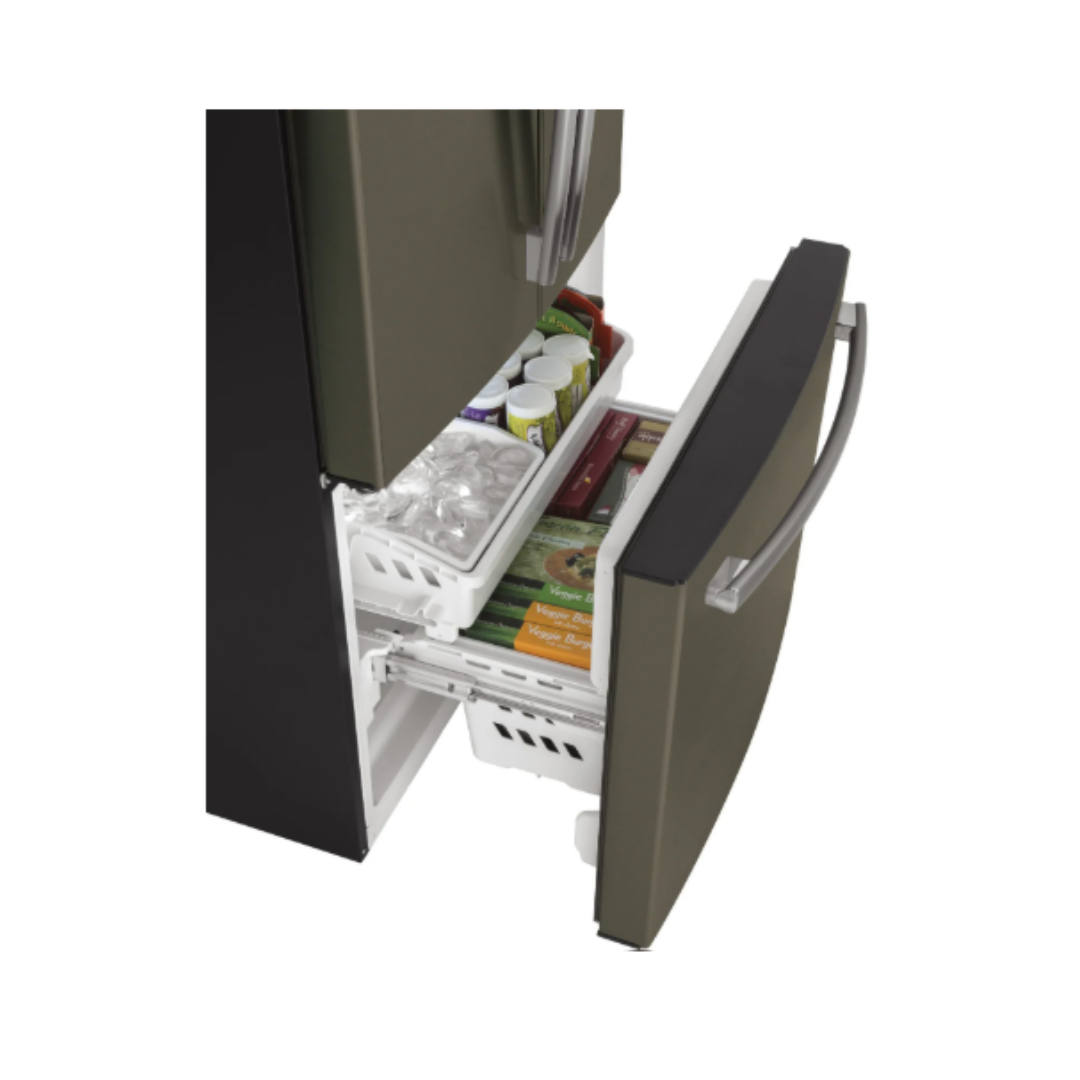 GE 32.75" 18.6 Cu. Ft. Slate Counter-Depth French Door Refrigerator