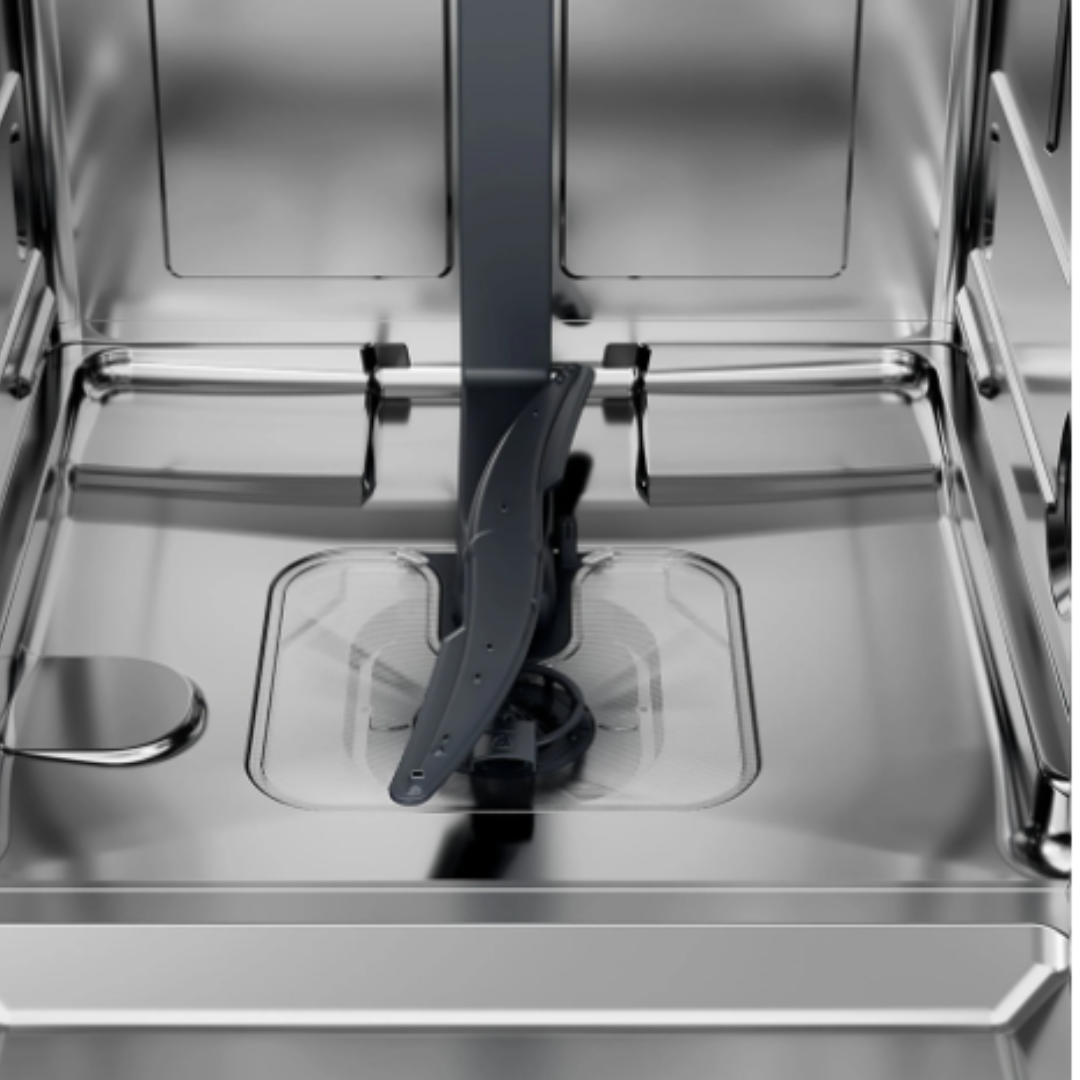 GE White Dishwasher with Clean Sensor (50 dBA)