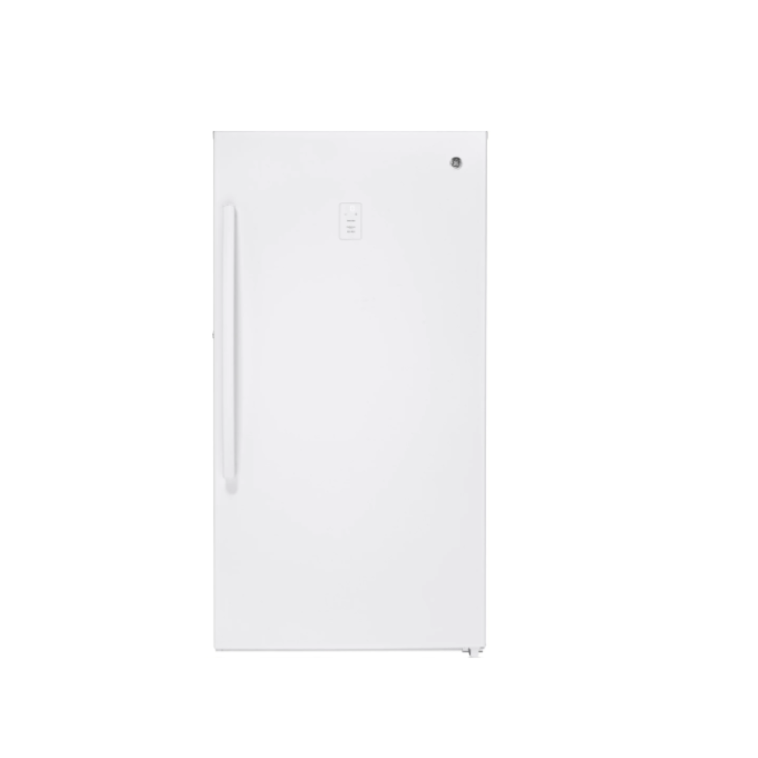 GE White Frost-Free Upright Freezer (17.3 Cu. Ft.)