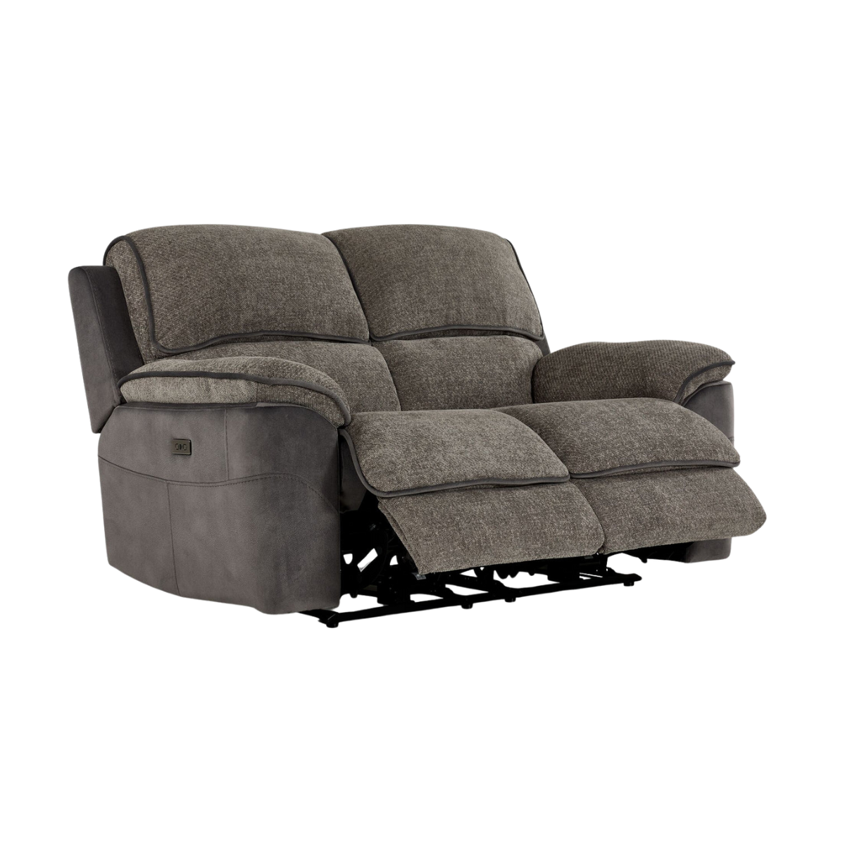 Vandelay Power Reclining Loveseat - Grey